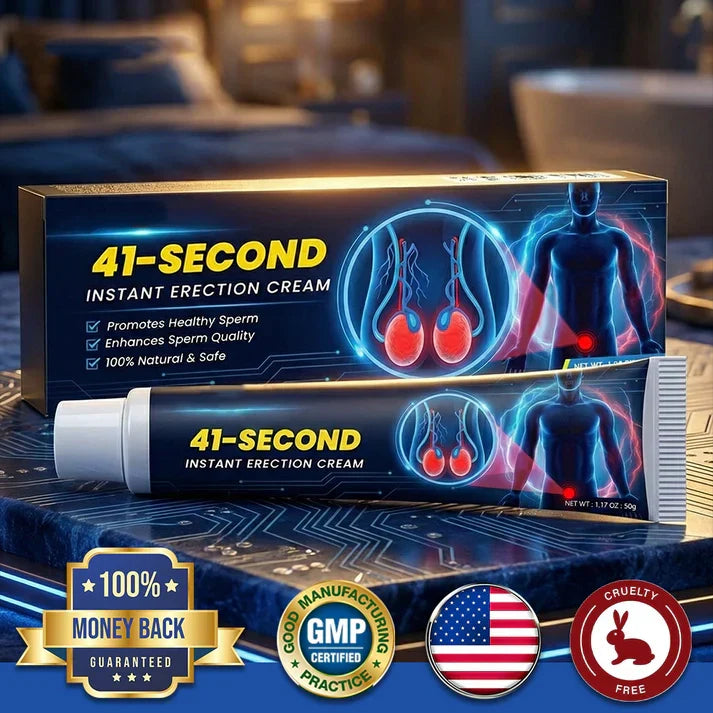 41-Second InstantErection Cream Not Just Faster — Stronger, Longer, More Controlled