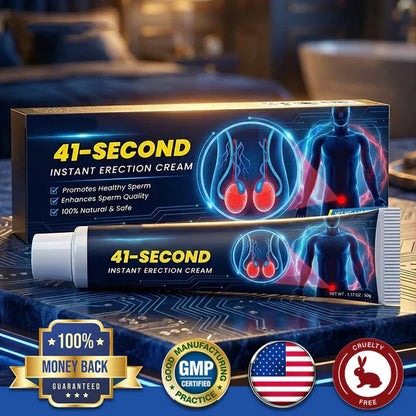 41-Second InstantErection Cream Not Just Faster — Stronger, Longer, More Controlled