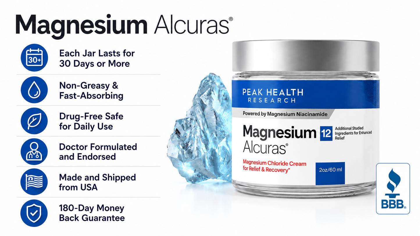Magnesium Alcuras® — Nerve & Muscle Relief