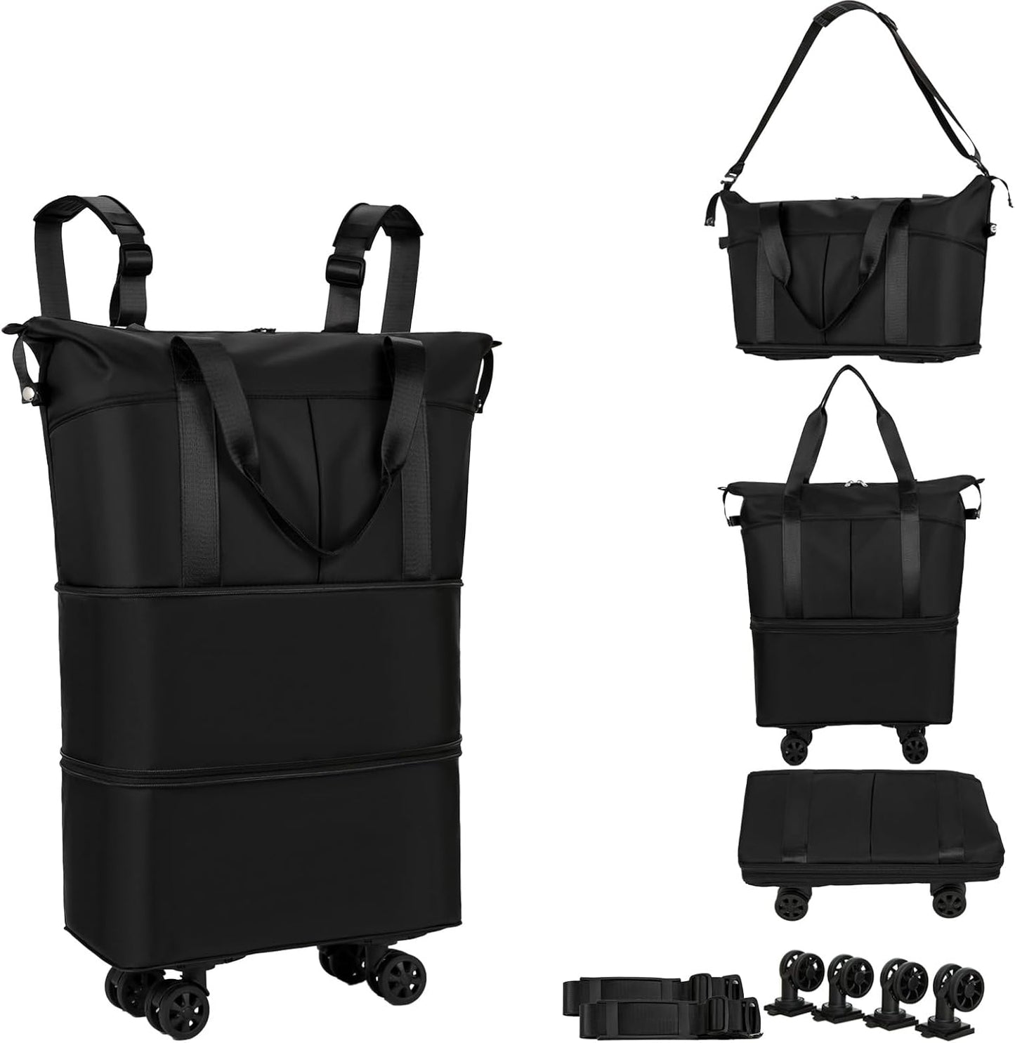 Foldable travel bag