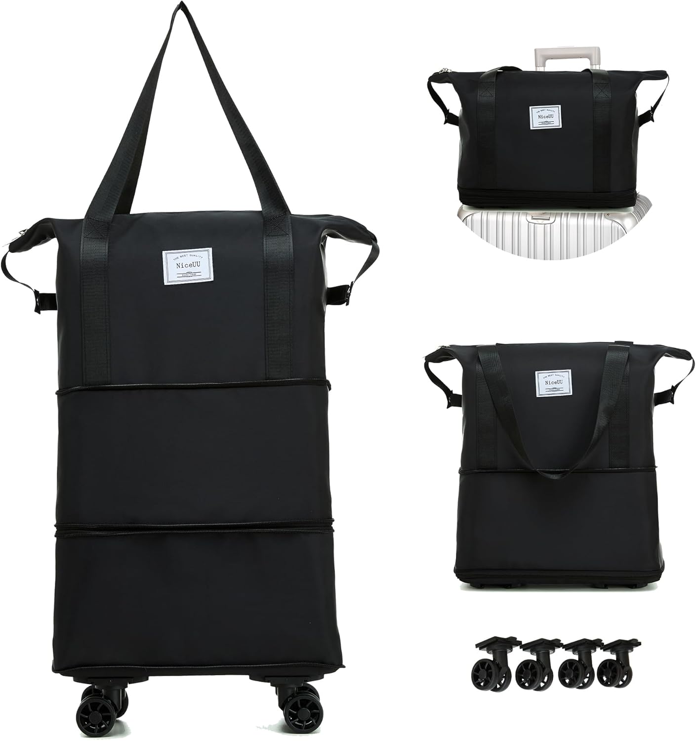 Foldable travel bag