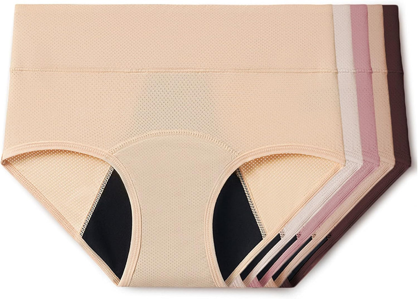 (5+1 pack of 6) Women's Washable and Reusable Incontinence Panties