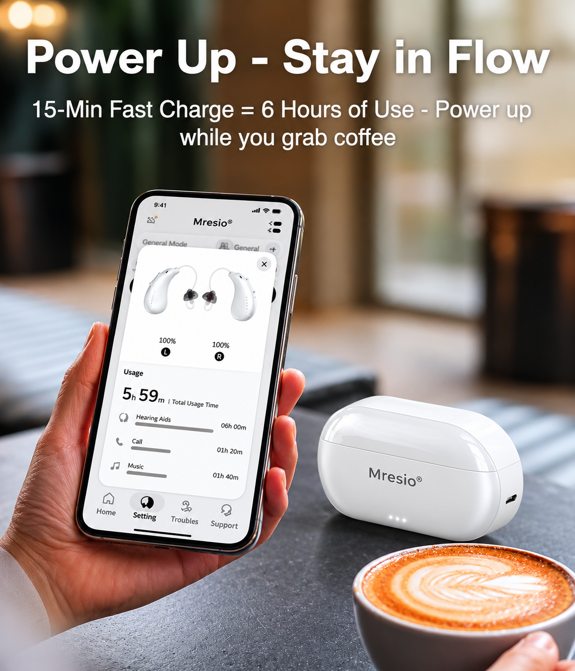 🌸💰 Save Big –Mresio® Hearing Aid 🌐🎧 – Clear Sound, Noise Reduction, AI Translation Option 🐷